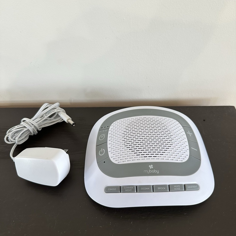 HoMedics Portable Sound Machine and Baby Sleep Soother with 6 Sounds